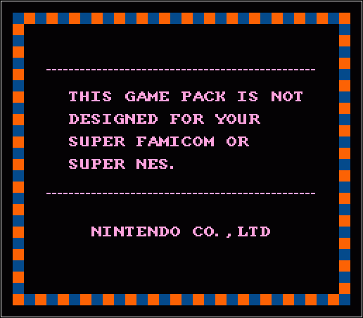 Message d'erreur Nintendo