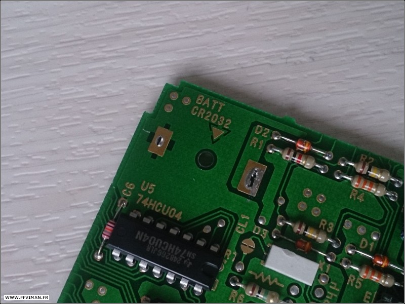 PCB sans pile